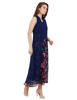 Right hand side view- Waist Cut-Out Maxi Dress 