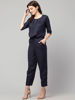 Right hand  side view-  Black Dressy Jumpsuits 