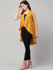 Left hand  side view-  Yellow-Orange Floral Shrug