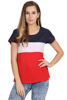 Front view-Women's Red T-Shirt