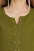 zoom view-Olive Green Top Women's  