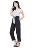 Left hand  side view-  Women's Polka Dot Jumpsuits