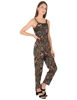 Right hand  side view-  Army Green Jumpsuit Women