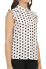 Right zoom-White Shirt with Black Polka Dots