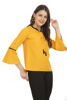 Right hand  side view-   Mustard Women's Top 