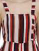 zoom view-Multicolor Striped Jumpsuit 