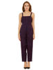 Black and Red Striped jumpsuit -bhfashion.in